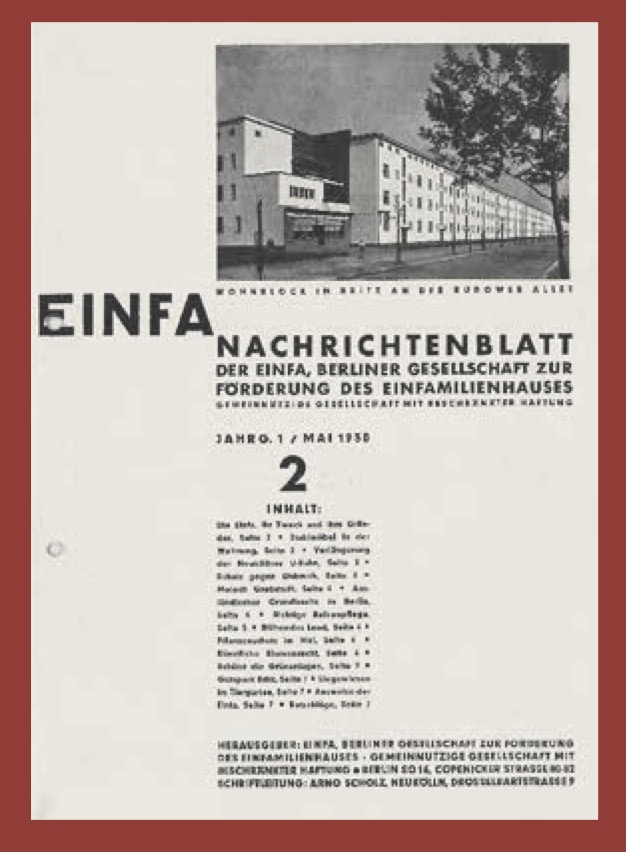 Mietermagazine 1930-39